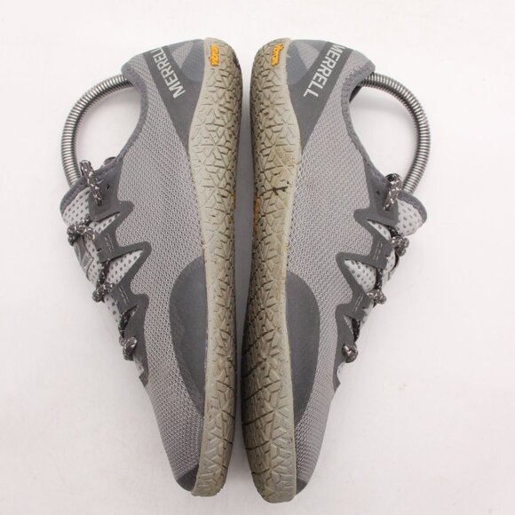 Merrell Vapor Glove 5 Women's 7 Gray Barefoot Running Vibram Sneakers J135374 - Picture 8 of 10